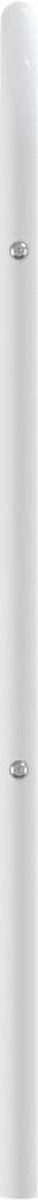 vidaXL - Hoofdbord - metaal - wit - 120 - cm