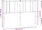vidaXL - Hoofdbord - metaal - wit - 140 - cm