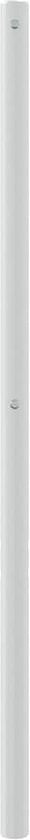 vidaXL - Hoofdbord - metaal - wit - 140 - cm