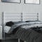 vidaXL - Hoofdbord - metaal - wit - 160 - cm
