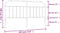 vidaXL - Hoofdbord - metaal - wit - 180 - cm
