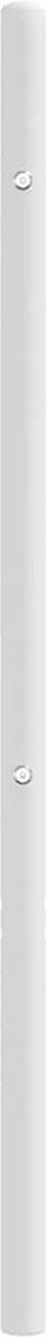 vidaXL - Hoofdbord - metaal - wit - 180 - cm