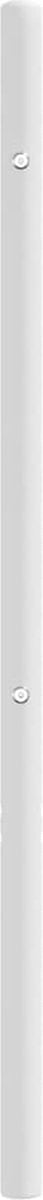 vidaXL - Hoofdbord - metaal - wit - 193 - cm
