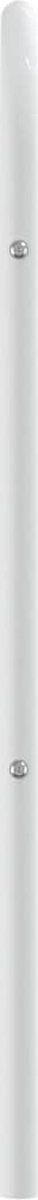 vidaXL - Hoofdbord - metaal - wit - 193 - cm