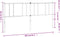 vidaXL - Hoofdbord - metaal - wit - 200 - cm