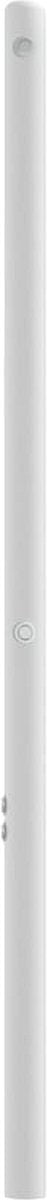 vidaXL - Hoofdbord - metaal - wit - 75 - cm