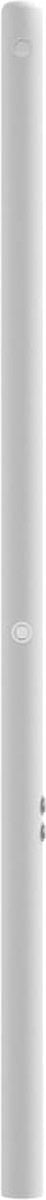 vidaXL - Hoofdbord - metaal - wit - 80 - cm