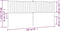 vidaXL - Hoofdbord - metaal - zwart - 193 - cm