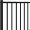 vidaXL - Hoofdbord - metaal - zwart - 193 - cm