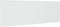 vidaXL - Hoofdbord - wandmodel - 240x1,5x80 - cm - bewerkt - hout - wit