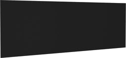 vidaXL - Hoofdbord - wandmodel - 240x1,5x80 - cm - bewerkt - hout - zwart