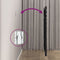vidaXL - Hoofdbord - wandmontage - 106x3x91,5 - cm - massief - grenenhout - zwart