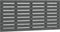 vidaXL - Hoofdbord - wandmontage - 126x3x63 - cm - massief - grenenhout - grijs