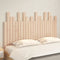 vidaXL - Hoofdbord - wandmontage - 140x3x80 - cm - massief - grenenhout