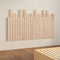 vidaXL - Hoofdbord - wandmontage - 140x3x80 - cm - massief - grenenhout