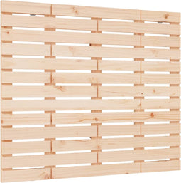 vidaXL - Hoofdbord - wandmontage - 141x3x91,5 - cm - massief - grenenhout