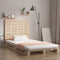vidaXL - Hoofdbord - wandmontage - 141x3x91,5 - cm - massief - grenenhout