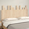 vidaXL - Hoofdbord - wandmontage - 146,5x3x80 - cm - massief - grenenhout