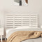 vidaXL - Hoofdbord - wandmontage - 146x3x63 - cm - massief - grenenhout - wit