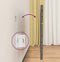 vidaXL - Hoofdbord - wandmontage - 146x3x63 - cm - massief - grenenhout - grijs