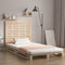 vidaXL - Hoofdbord - wandmontage - 146x3x91,5 - cm - massief - grenenhout