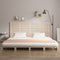 vidaXL - Hoofdbord - wandmontage - 156x3x91,5 - cm - massief - grenenhout