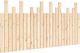 vidaXL - Hoofdbord - wandmontage - 159,5x3x80 - cm - massief - grenenhout