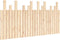 vidaXL - Hoofdbord - wandmontage - 159,5x3x80 - cm - massief - grenenhout
