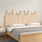 vidaXL - Hoofdbord - wandmontage - 159,5x3x80 - cm - massief - grenenhout