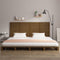 vidaXL - Hoofdbord - wandmontage - 166x3x91,5 - cm - grenenhout - honingbruin