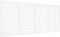 vidaXL - Hoofdbord - wandmontage - 166x3x91,5 - cm - massief - grenenhout - wit
