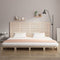 vidaXL - Hoofdbord - wandmontage - 166x3x91,5 - cm - massief - grenenhout