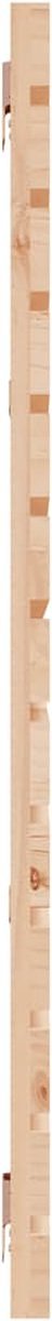 vidaXL - Hoofdbord - wandmontage - 166x3x91,5 - cm - massief - grenenhout