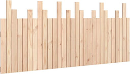 vidaXL - Hoofdbord - wandmontage - 185x3x80 - cm - massief - grenenhout