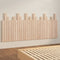 vidaXL - Hoofdbord - wandmontage - 185x3x80 - cm - massief - grenenhout
