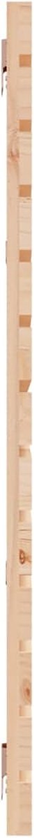 vidaXL - Hoofdbord - wandmontage - 186x3x91,5 - cm - massief - grenenhout