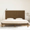vidaXL - Hoofdbord - wandmontage - 204x3x110 - cm - grenenhout - honingbruin