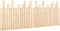 vidaXL - Hoofdbord - wandmontage - 204x3x80 - cm - massief - grenenhout