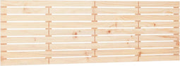 vidaXL - Hoofdbord - wandmontage - 206x3x63 - cm - massief - grenenhout