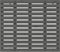 vidaXL - Hoofdbord - wandmontage - 81x3x91,5 - cm - massief - grenenhout - grijs