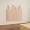 vidaXL - Hoofdbord - wandmontage - 82,5x3x80 - cm - massief - grenenhout
