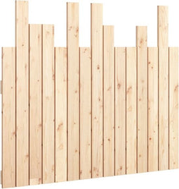 vidaXL - Hoofdbord - wandmontage - 95,5x3x80 - cm - massief - grenenhout