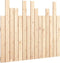 vidaXL - Hoofdbord - wandmontage - 95,5x3x80 - cm - massief - grenenhout