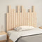 vidaXL - Hoofdbord - wandmontage - 95,5x3x80 - cm - massief - grenenhout