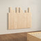 vidaXL - Hoofdbord - wandmontage - 95,5x3x80 - cm - massief - grenenhout