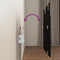 vidaXL - Hoofdbord - wandmontage - 95,5x3x80 - cm - massief - grenenhout - zwart
