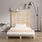 vidaXL - Hoofdbord - wandmontage - 96x3x91,5 - cm - massief - grenenhout