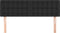 vidaXL - Hoofdbordem - 2 - st - 72x5x78/88 - cm - kunstleer - zwart