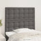 vidaXL - Hoofdbordem - 2 - st - 72x5x78/88 - cm - kunstleer - zwart