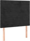 vidaXL - Hoofdborden - 2 - st - 100 - x - 5 - x - 78/88 - cm - fluweel - lichtgrijs
